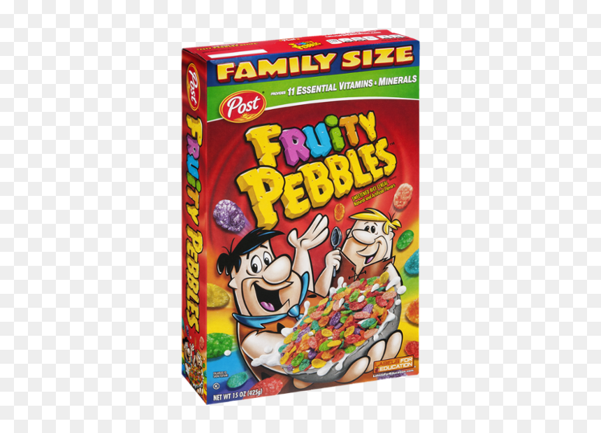 Fruity Pebbles, HD Png Download - reese's puffs png