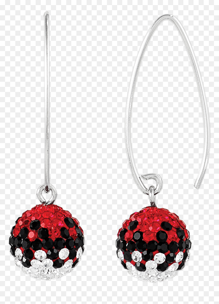 Earrings, HD Png Download - ball drop png