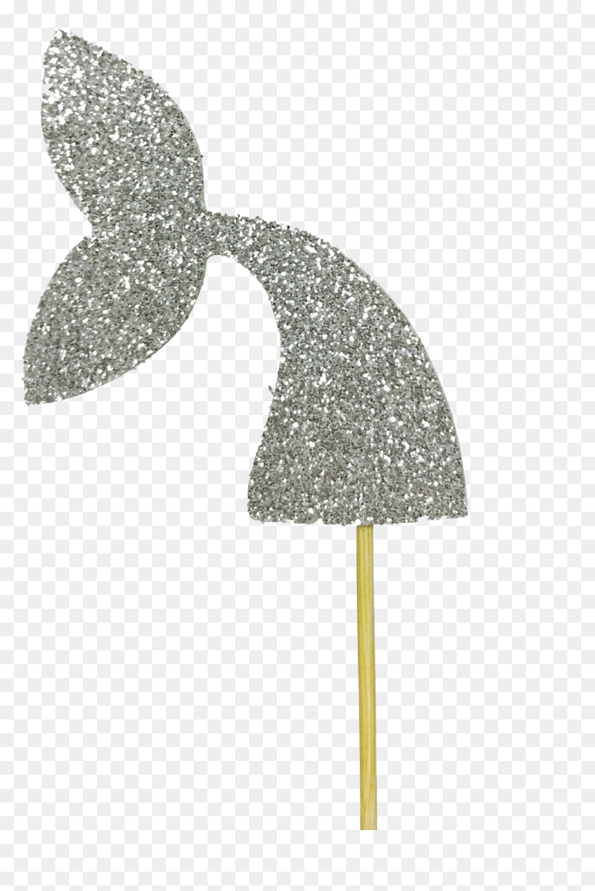 Mermaid Tail Silver Cupcake Toppers - Mermaid's Tail Silver, HD Png Download - mermaid tails png