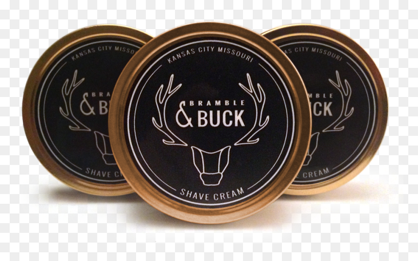 Bramble & Buck Shaving Cream Tins - Shaving Cream Tin, HD Png Download - shaving cream png