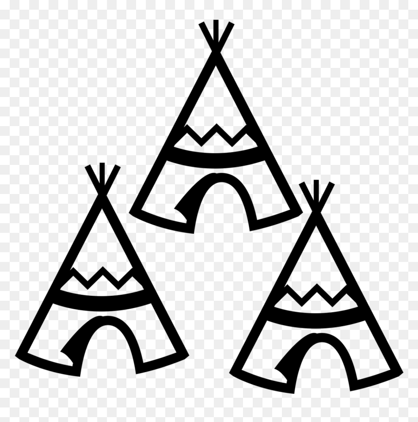 Svg Free Cornish Tipi Holidays Our Site Village Field - Teepee Clipart Black And White, HD Png Download - tipi png