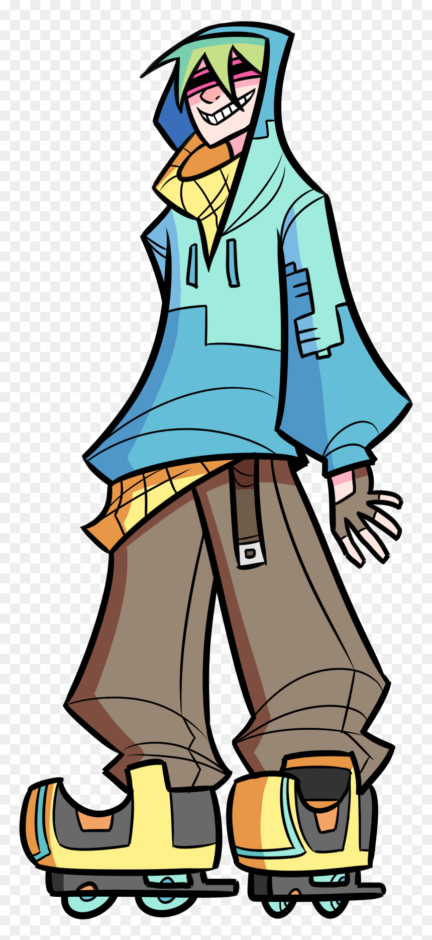 Roller Blades Jet Set Radio, HD Png Download - jet set radio png