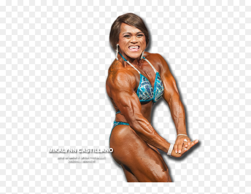 Fitness And Figure Competition Body Man Bodybuilding - Female Body Builder Clip Art, HD Png Download - fitness man png