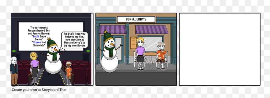 Cartoon, HD Png Download - frozen snowman png