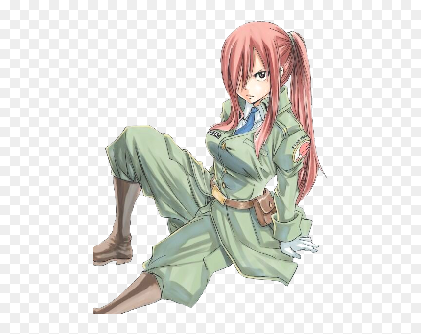 Anime, Erza Scarlet And Erza Scarlett - Hiro Mashima Fairy Tail Erza, HD Png Download - erza png