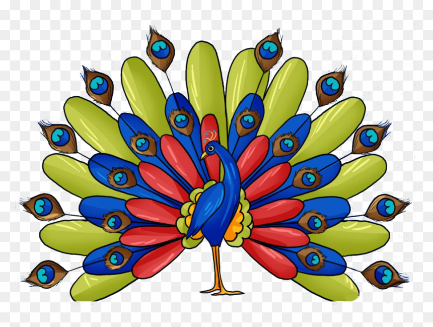 Thumb Image - Нарисовать Павлина Павлин Рисунок, HD Png Download - pavo png