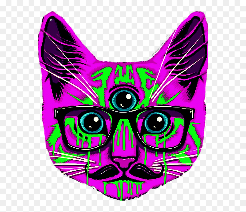 Sticker By Tinamzornes420, HD Png Download - alice in wonderland cat png