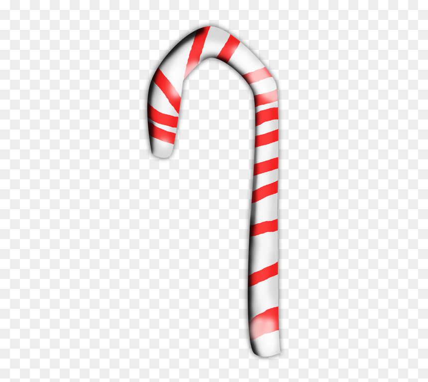 Candy Cane Font - Candy Cane, HD Png Download - candy cane stick png
