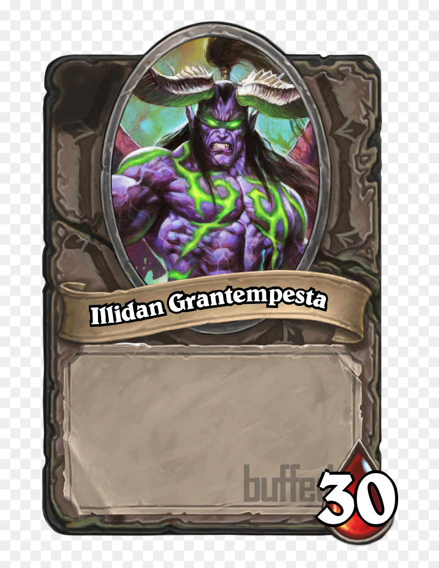 Transparent Illidan Stormrage Png - Crone Hearthstone Hero Power, Png Download - illidan stormrage png