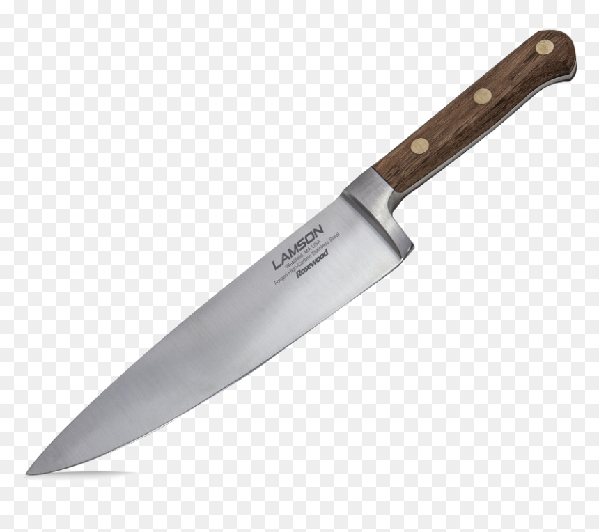 Chef Knife Png Photo - Lamson Chef Knife, Transparent Png - bowie knife png