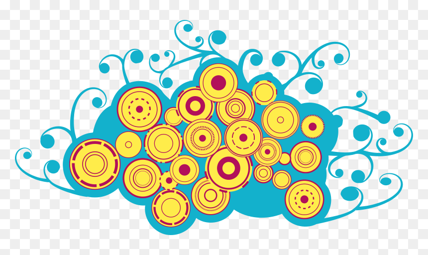 Bluecircles - Portable Network Graphics, HD Png Download - grunge shape png
