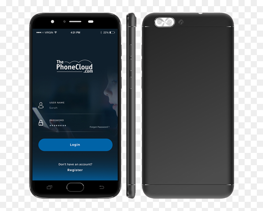 Samsung C9 Pro Spesifikasi, HD Png Download - black phone png