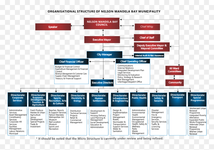 Nelson Mandela Bay Municipal Organogram - Organogram Of A Municipality, HD Png Download - nelson mandela png