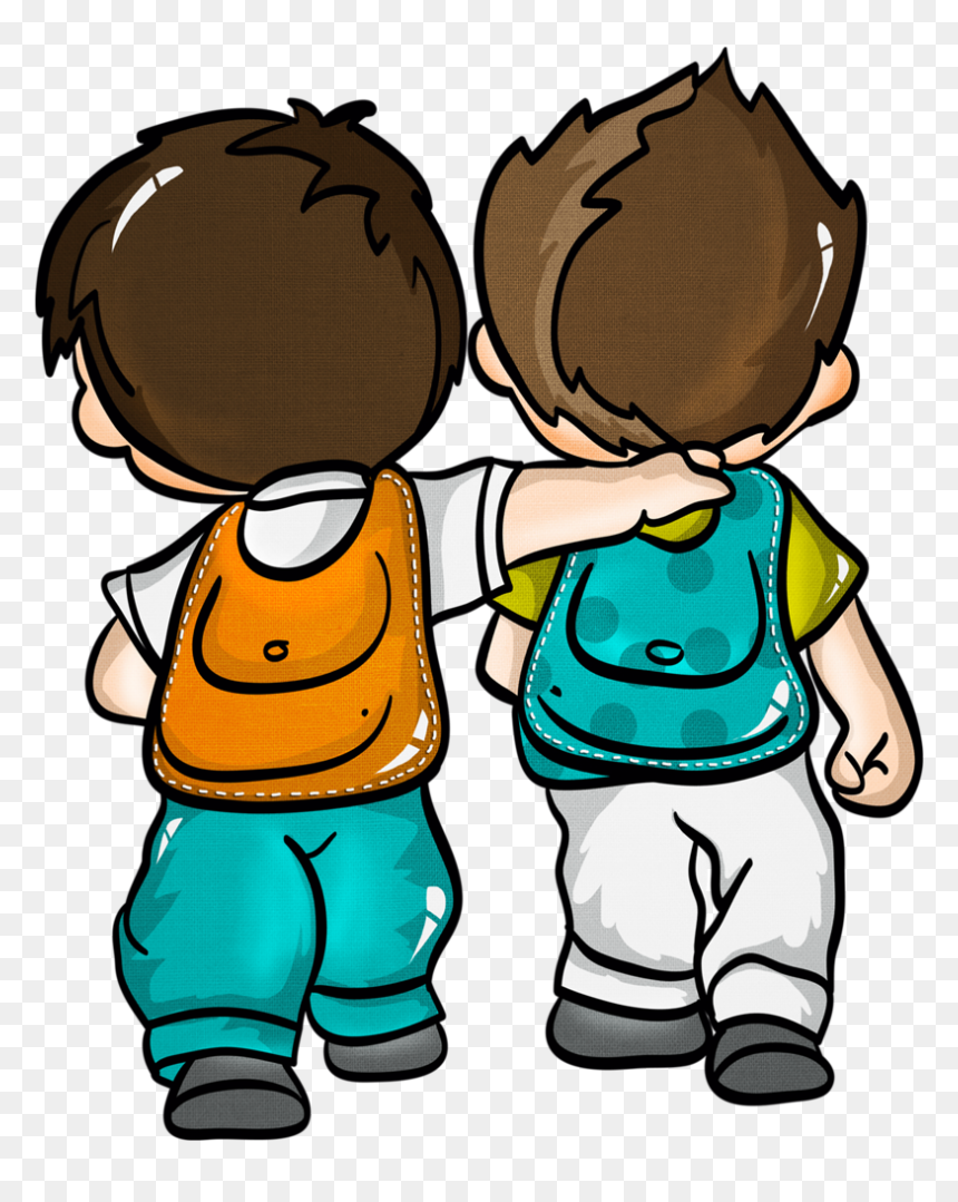 Boys Going To School Clipart, HD Png Download - preschool png