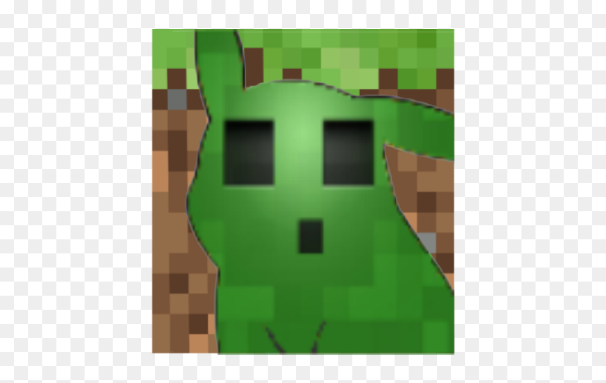 Pikachu Green - Tree, HD Png Download - minecraft slime png