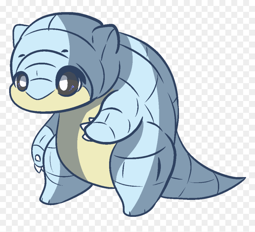 Transparent Sandshrew Png - Cartoon, Png Download - sandshrew png