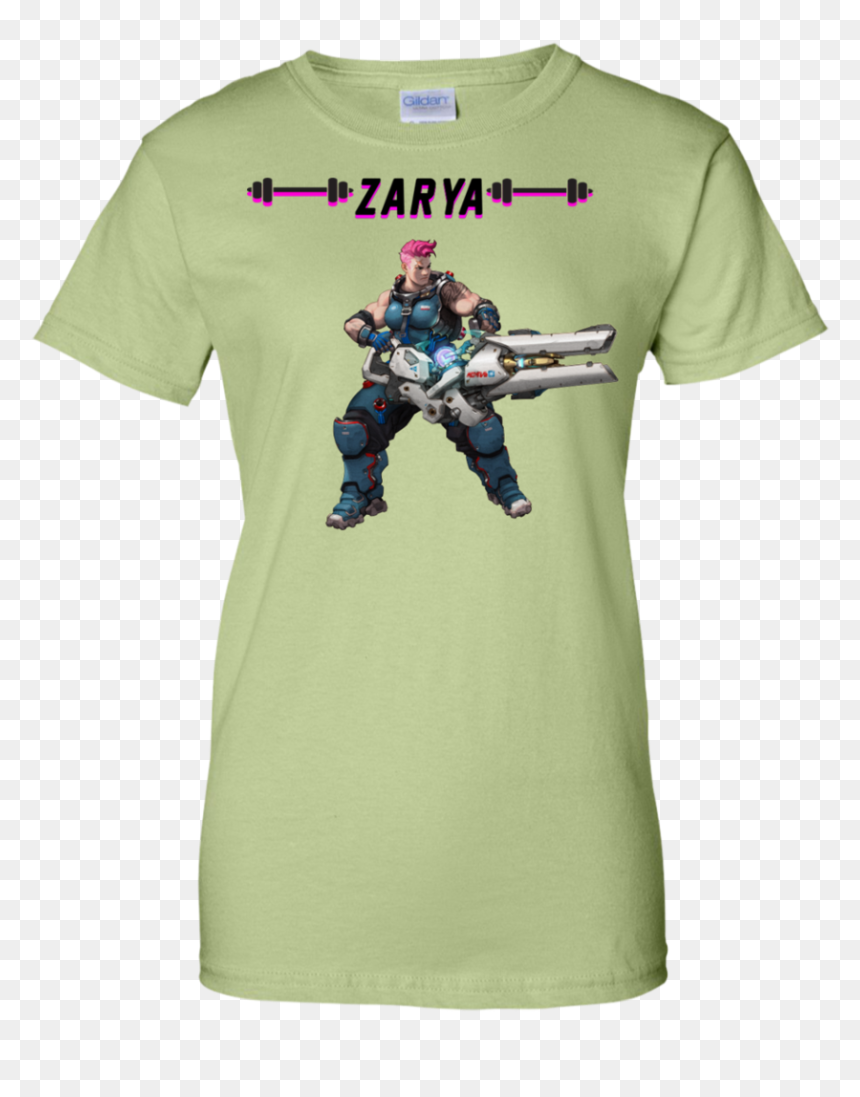 T-shirt, HD Png Download - zarya overwatch png
