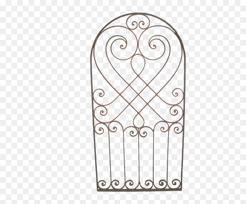 Ob08 Iron Fence - Owl, HD Png Download - iron fence png