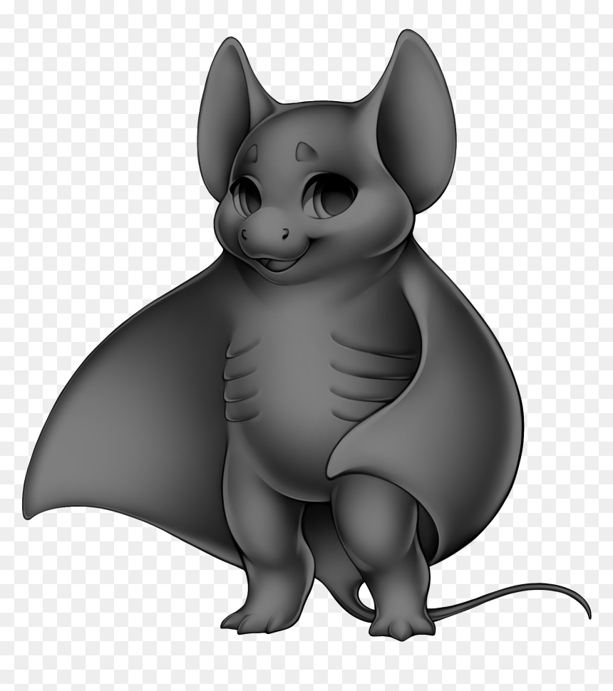 Bat Manta Ray Base - Cartoon, HD Png Download - manta ray png