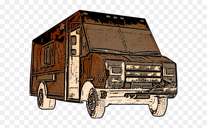 Smoke And Sow Food Truck - Truck, HD Png Download - food smoke png