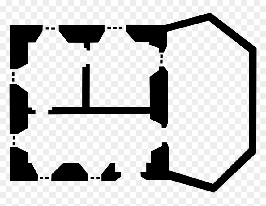 Map Of Brownsea Castle, HD Png Download - white castle png
