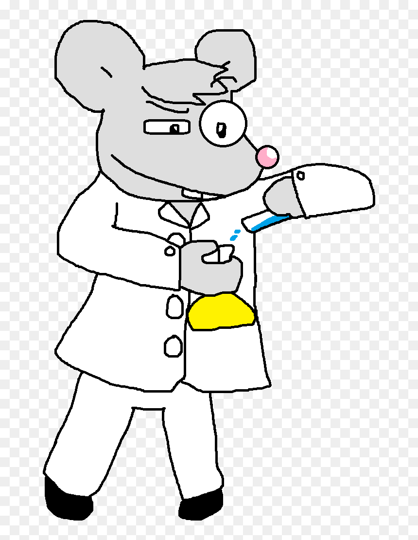 Cartoon, HD Png Download - lab rat png