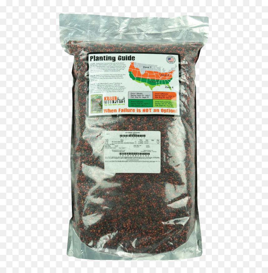 Killer Food Plots Smoke Screen Back Packaging - Fish Products, HD Png Download - food smoke png