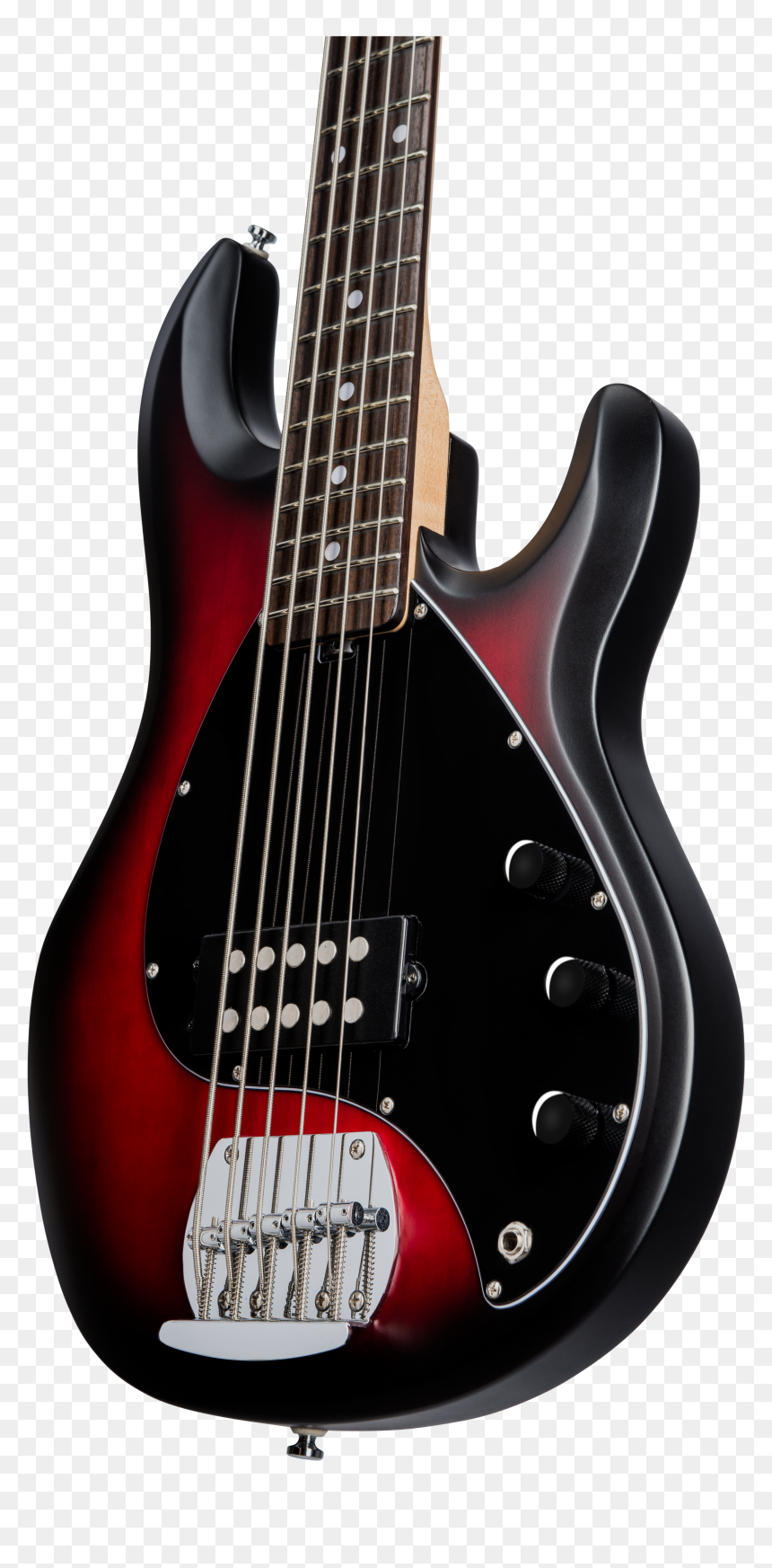 Sterling By Music Man Stingray5 In Ruby Red Burst Satin, - Sterling By Music Man Sub Ray5 Red Burst Satin, HD Png Download - red burst png