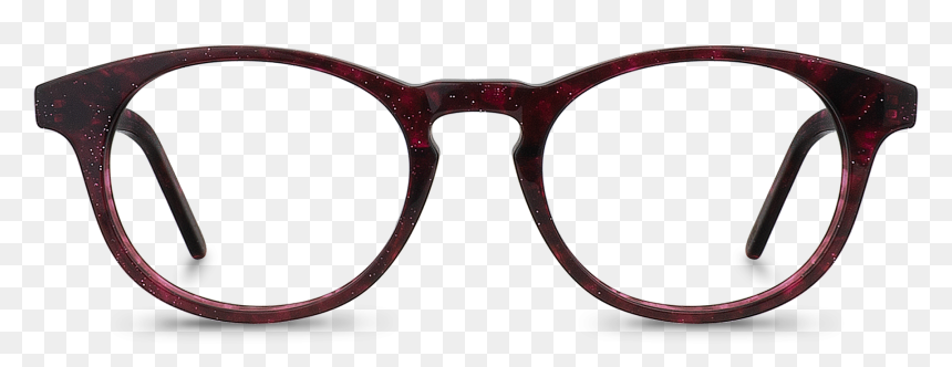 Eyeglass Prescription, HD Png Download - red glasses png