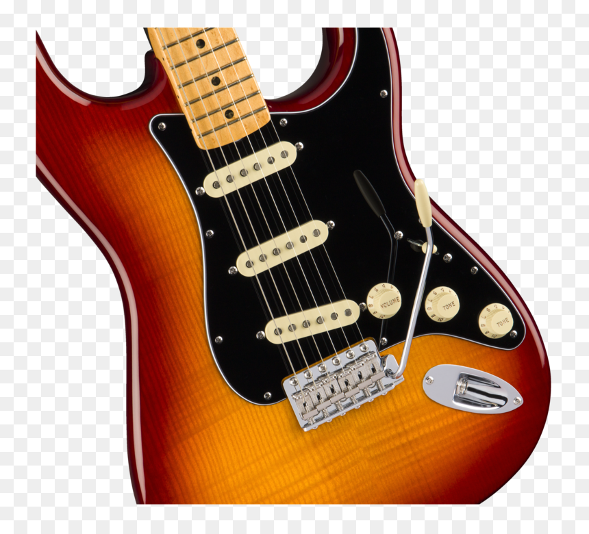 Fender Rarities Flame Ash Top American Original 60"s - Fender Stratocaster Body Maple Neck, HD Png Download - red burst png