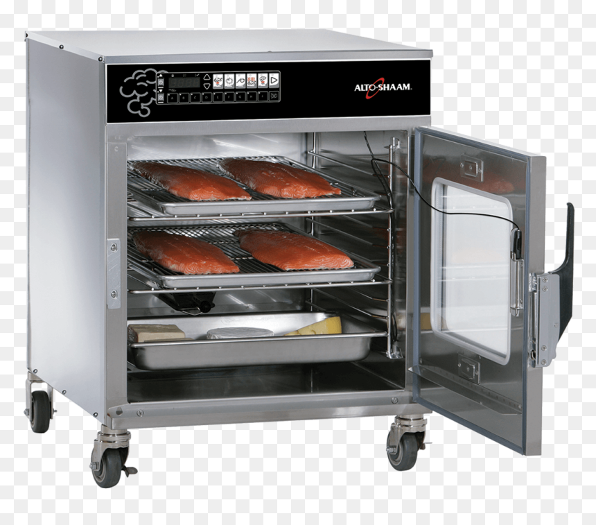 767-sk/iii Cook & Hold Smoker Oven Open Smoking Salmon - Alto Shaam Smoker, HD Png Download - food smoke png