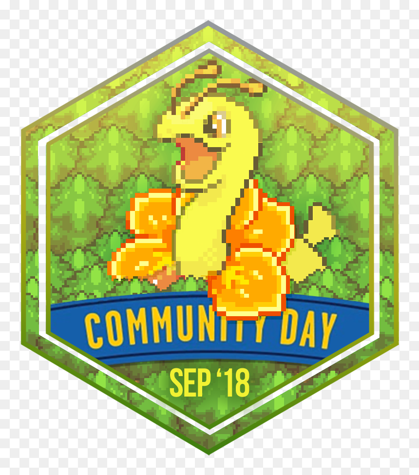 Transparent Bagon Png - Silph Road Community Day Badge, Png Download - bagon png