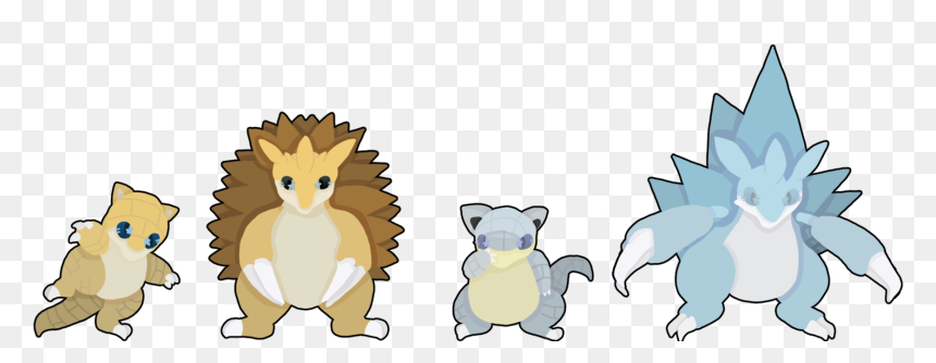 Cartoon, HD Png Download - sandshrew png