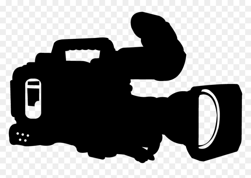 Silhouette, HD Png Download - photographer with camera silhouette png