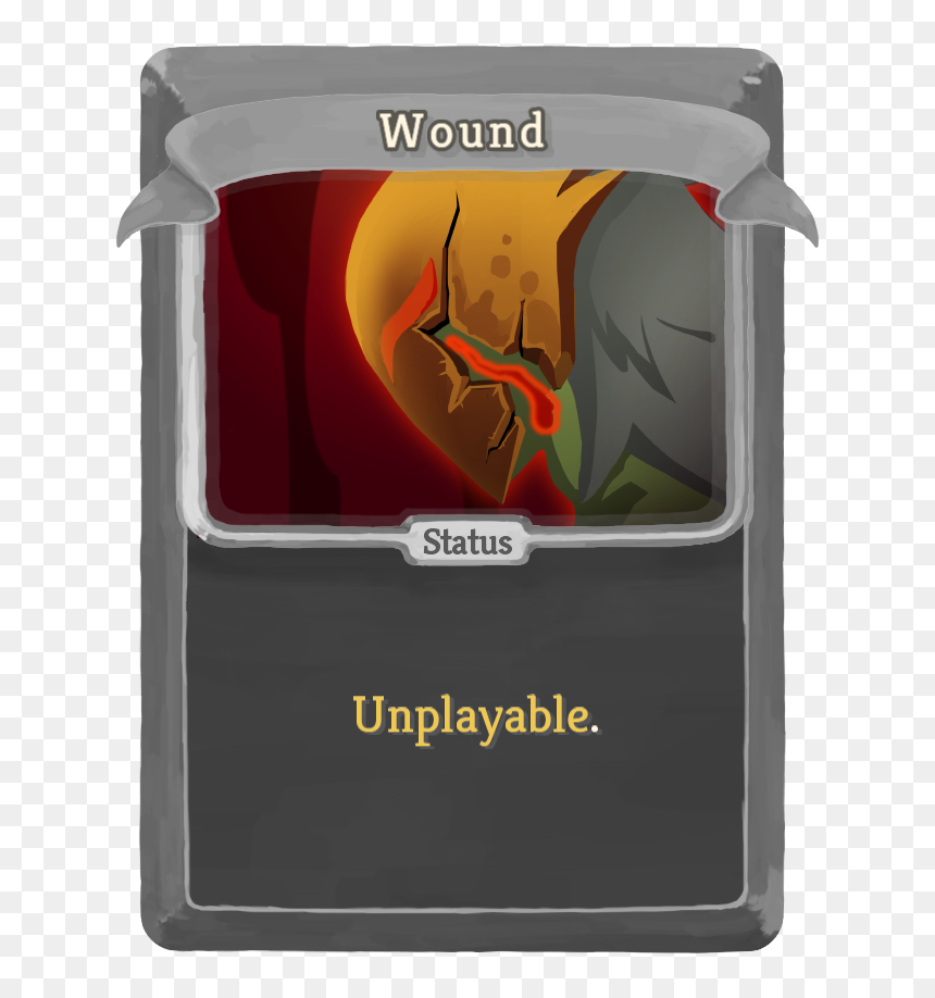 Slay The Spire Wiki - Slay The Spire Wound, HD Png Download - stab wound png