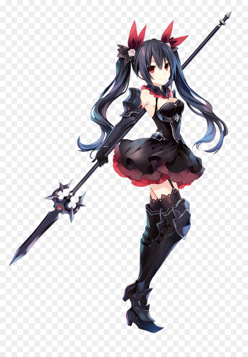4 Goddesses Online Megadimension Neptunia Vii Anime - Cyberdimension Neptunia 4 Goddesses Online Noire, HD Png Download - the dark knight png