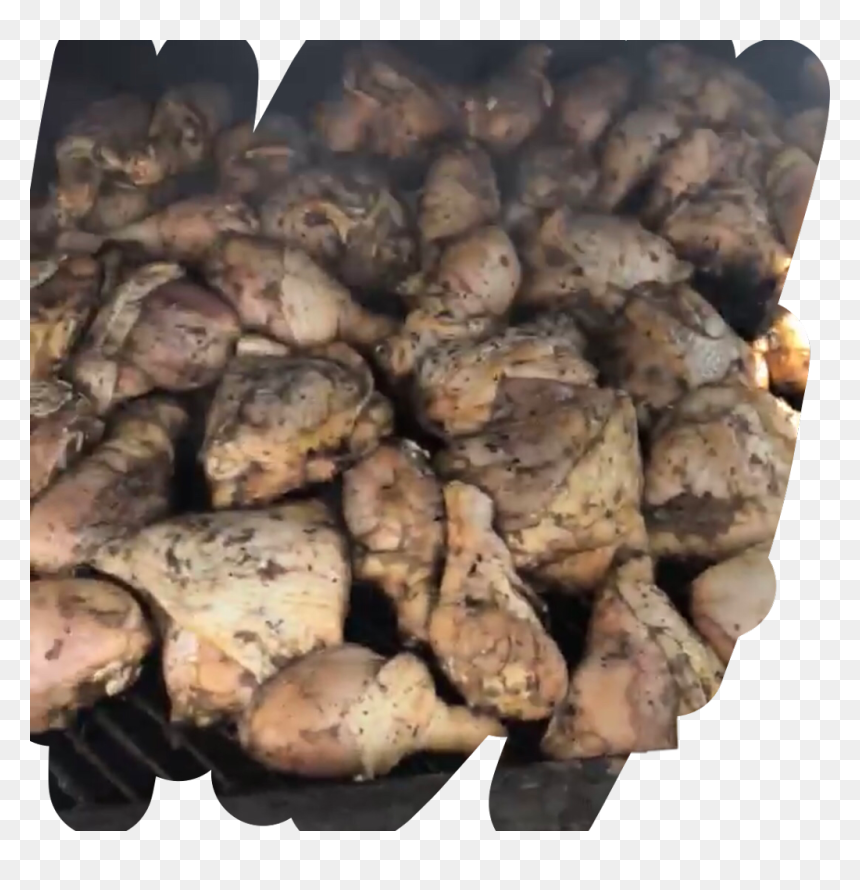 #dailystickerremix #bbq #chicken #grill #smoke #food - Yam, HD Png Download - food smoke png