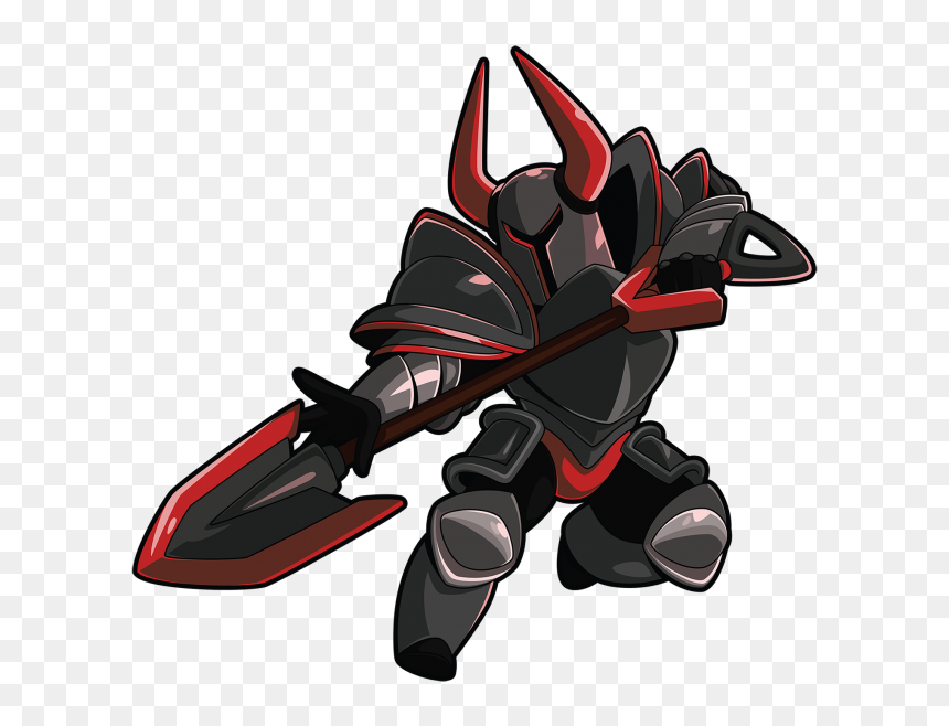 Black Knight Shovel Knight, HD Png Download - the dark knight png