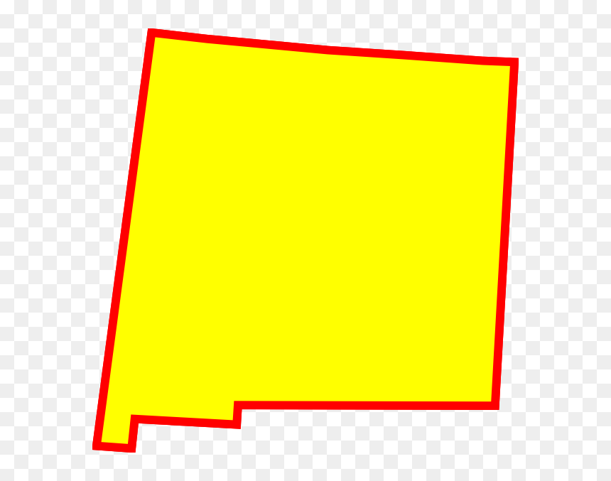 New Mexico State Clip Art, HD Png Download - new mexico outline png