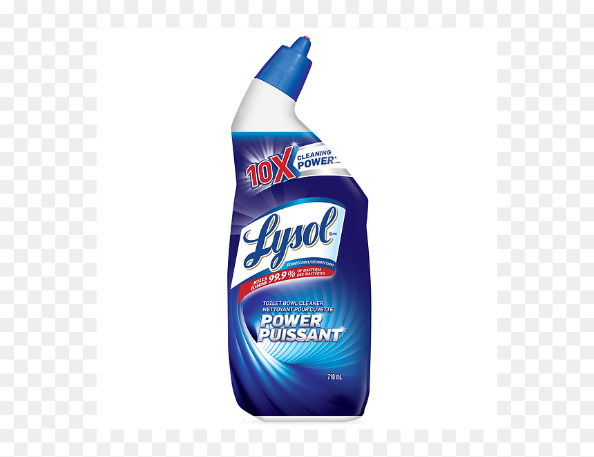 Lysol 10x Power Toilet Bowl Cleaner, HD Png Download - toilet emoji png