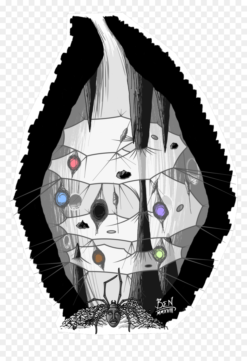 Illustration, HD Png Download - giant spider png