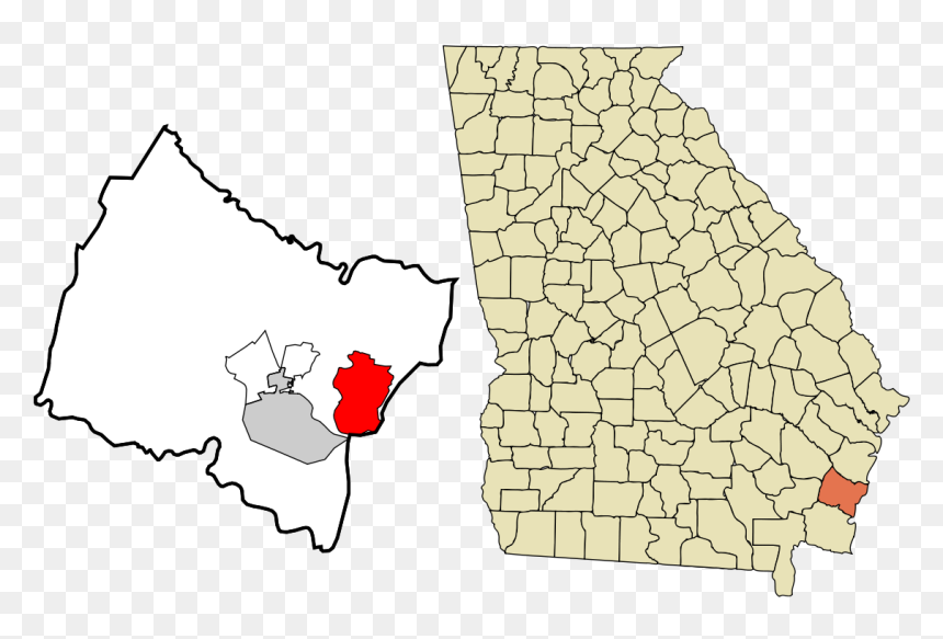 Watkinsville Georgia, HD Png Download - georgia state outline png