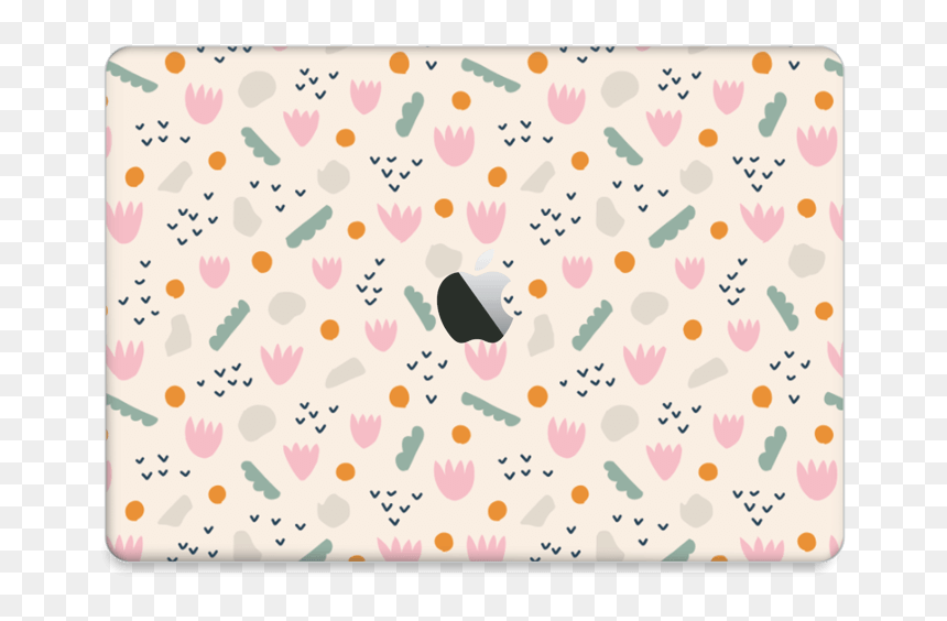 Paper Flower Skin Macbook Air 2018- - Art, HD Png Download - paper flower png