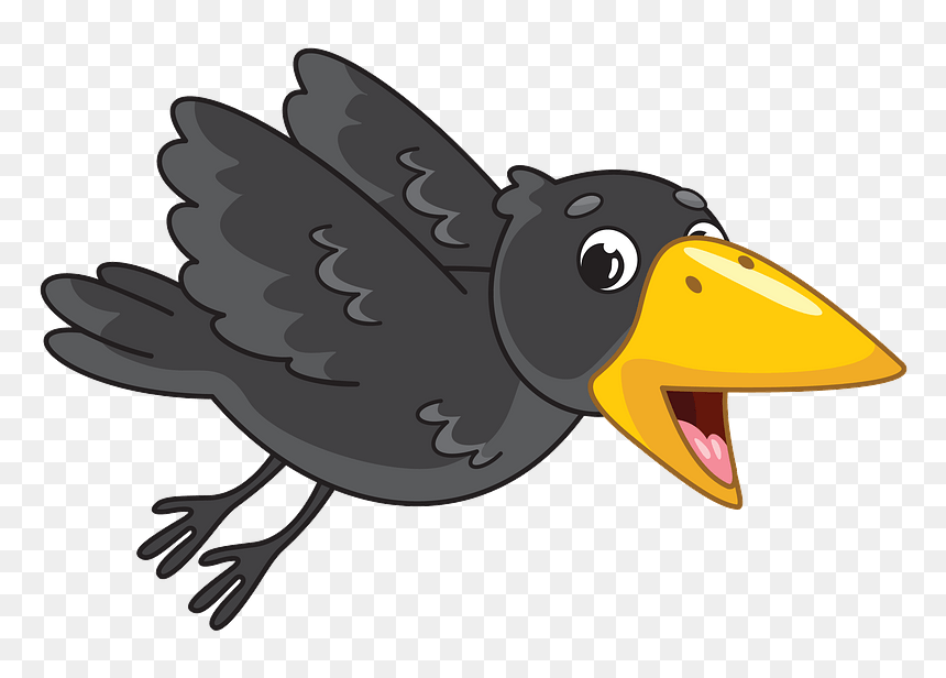Cartoon, HD Png Download - raven clipart png