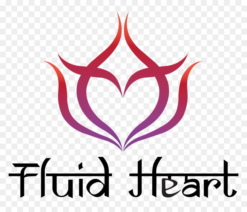 Fluid Heart Yoga ~ Site Credits - Symbol For Pure Soul, HD Png Download - pink heart outline png