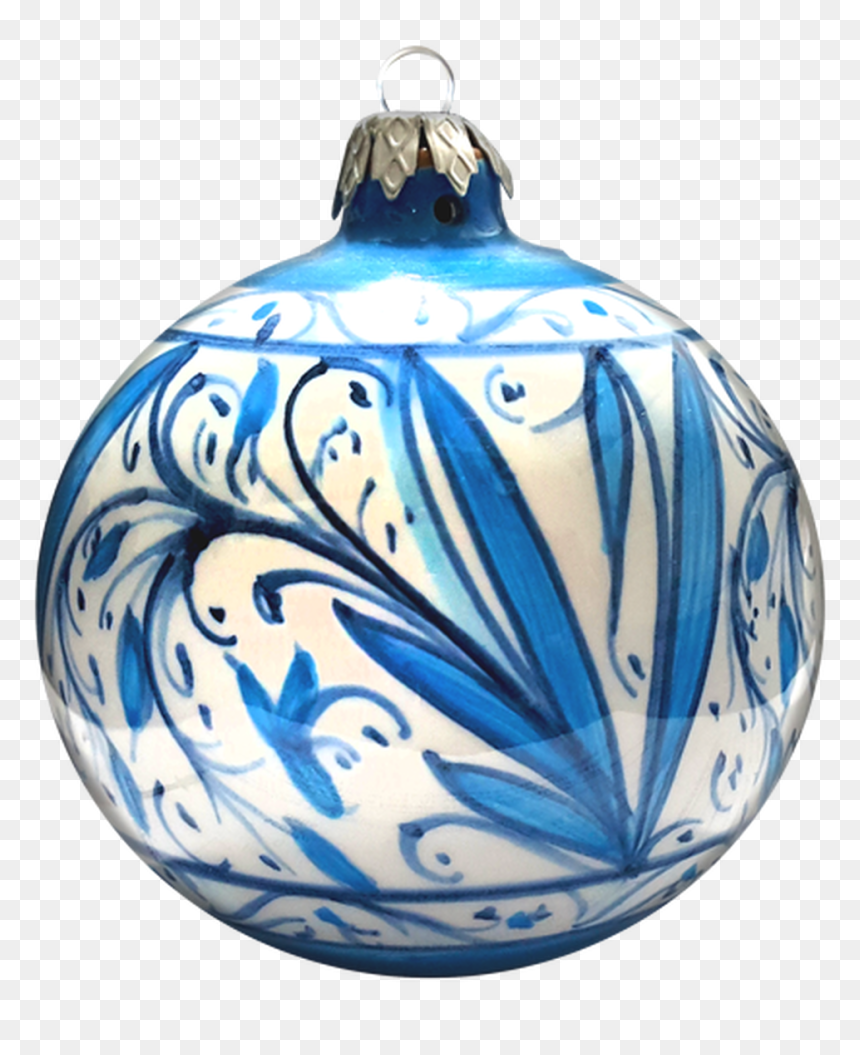Christmas Ball Light Blue M - Ceramic, HD Png Download - ball of light png