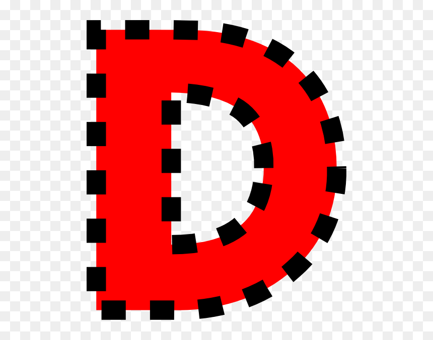 Letter D Clip Art, HD Png Download - letter clipart png