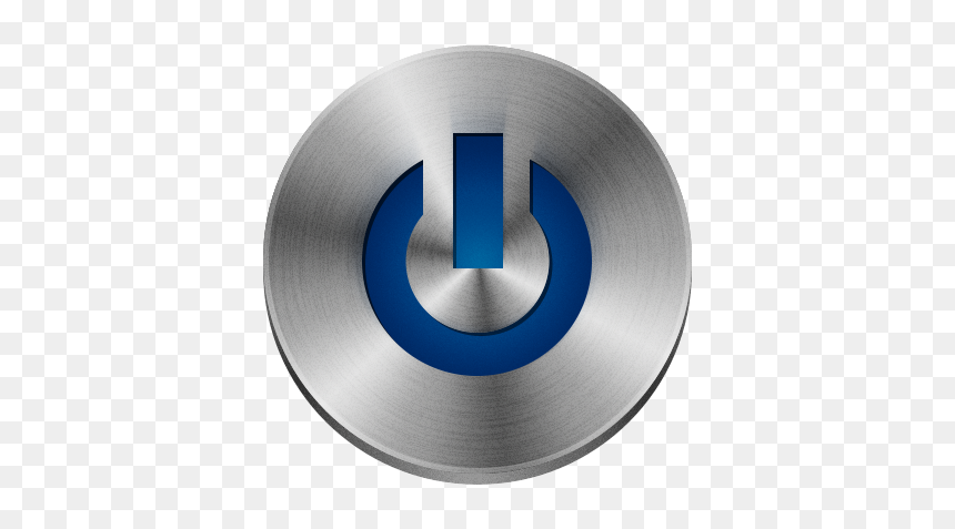 Power Button, HD Png Download - metal button png