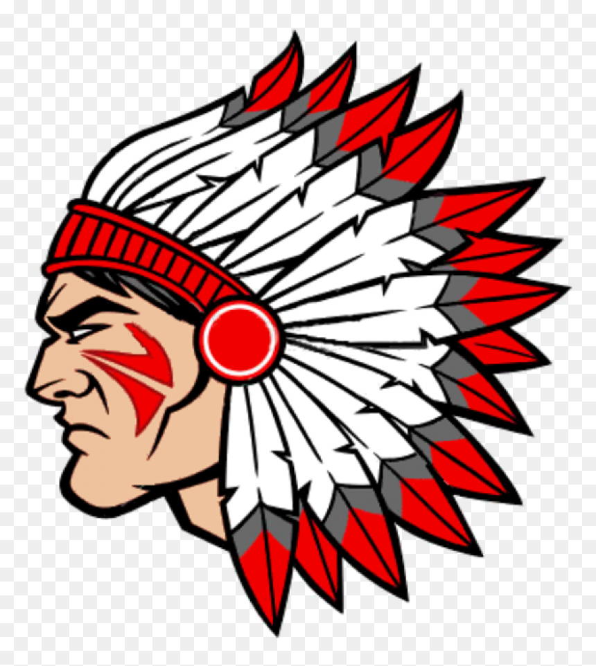 American Indians Png Image - Rock Hill High School Ohio, Transparent Png - alaska outline png