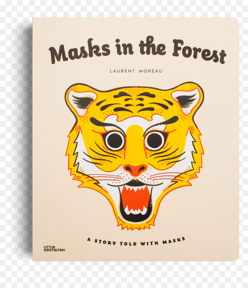 Masks In The Forest Little Gestalten Kids Book"
 Class= - Foret Des Masques, HD Png Download - fox mask png